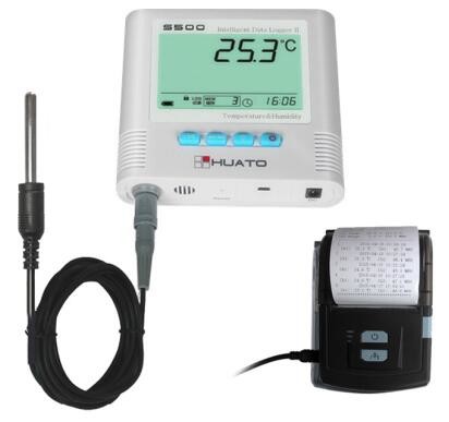 Workshop Temperature Humidity Data Logger Temperature Data Logger With External