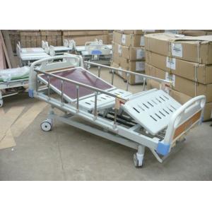 Four Cranks Anti Rust Treated Manual Hospital ICU Bed With CPR Function