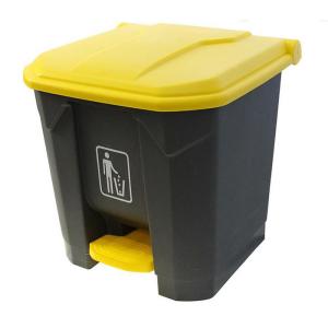 Hospital Medical 30L Plastic Rectangle Waste Pedal Bin