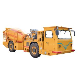 Articulated Body Structure Underground Concrete Mixer 1400mm Feeding Height