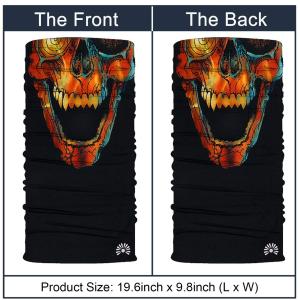 Winter Merino Wool Warm Printed Multifunctional Headwear