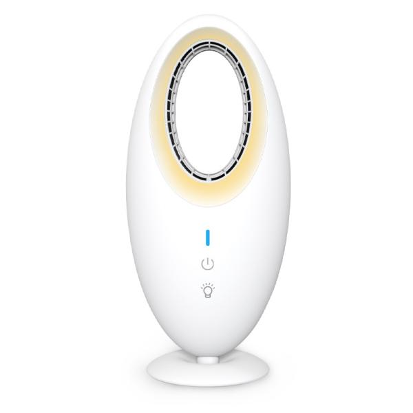 English Operating Language Portable and Rechargeable USB Bladeless Desk Fan for Garage