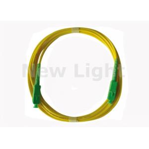 China Easy Instalation SC TO SC Fiber Patch Cable Single Model 3.0mm Diameter 1 Meter Length on sale