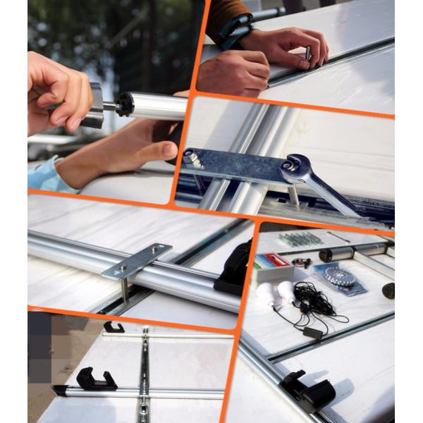 Off Road Adventure Camping Glass Fiber Hard Shell Roof Top Tent HG145