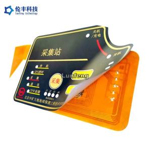 China Polyester Custom Membrane Switch Pad For Detecting Instrument on sale China Polyester Custom Membrane Switch Pad For Detecting Instrument on sale