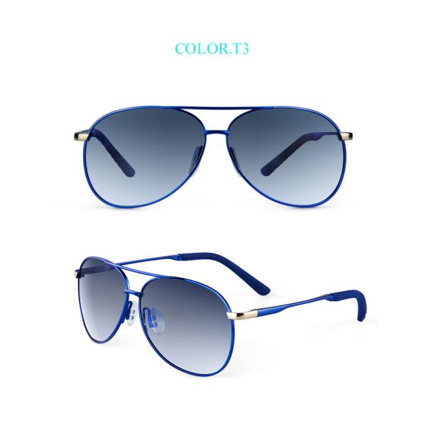 Buy TAC Metal Custom Polarized Sunglasses Double Sided Design Uv400 Beaches at wholesale prices