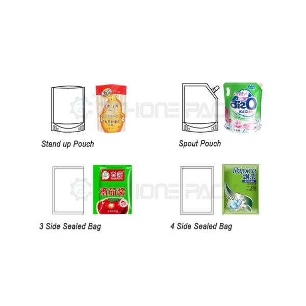 Automatic Liquid Packing Machine Milk Juice Pouch Packaging Machine