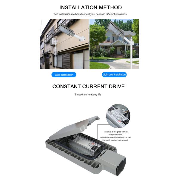 Dark Grey CRI 75 240W Solar Flood Lights Outdoor Street Light Long Life Security