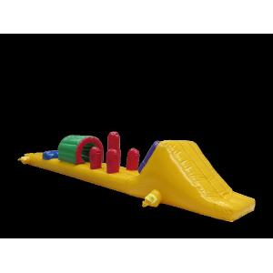 Single Lane 8m Junior Challenge Pool Float Inflatable Aqua Run For Swimming Pool