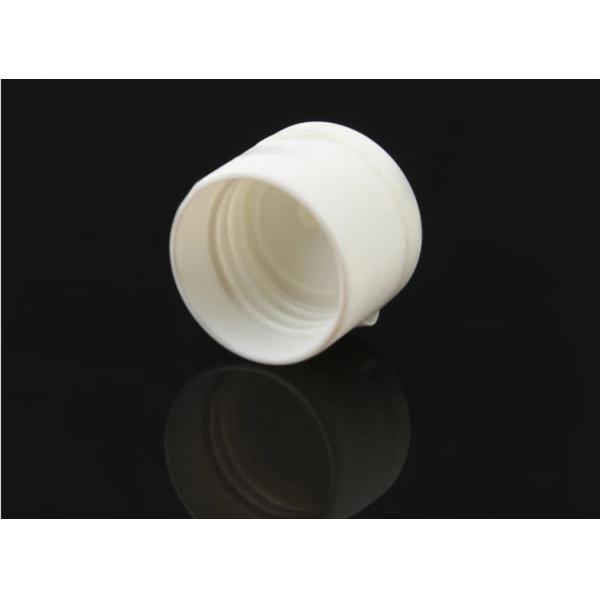 Silk Screen Printing Plastic Flip Top Caps Smooth Surface Hot Stamping For Liquid Soap