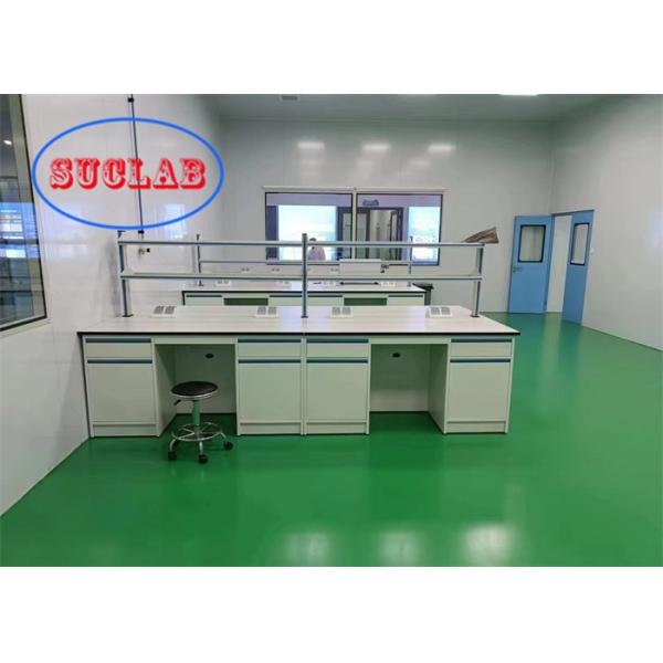 Buy Customizable Chemistry Lab Bench with Splash-proof Box and Safeguard Cover at wholesale prices