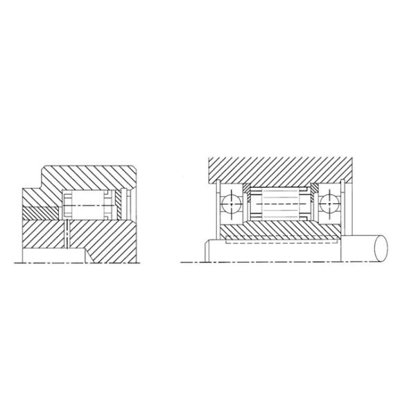 Bearing Steel Sprag One Way Clutches Freewheel Cage Without Inner Or Outer Races
