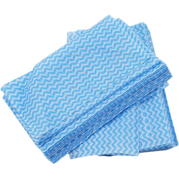 Interfolded Nonwoven Cleaning Cloth , Practical Non Woven Reusable Kitchen