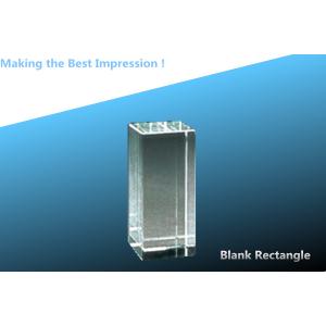 blank CRYSTAL CUBE/blank Rectangle/rectangle beveled/crystal blank rectangle beveled