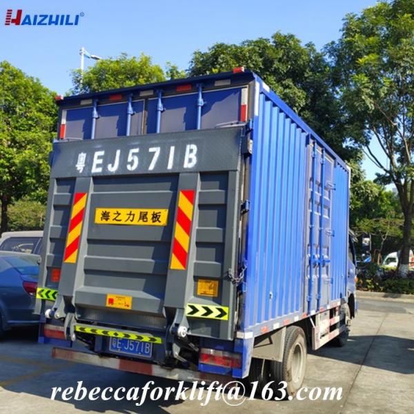 Buy Easy Operated Tail Lift Truck 1500kg Hydraulic Type Low Consumption High Efficiency at wholesale prices