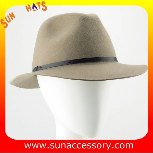 2042 Sun Accessory tan wool felt winter mid brim ladies hats ,Shopping online hats and caps wholesaling