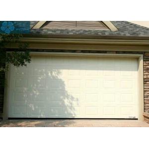 220V Pinch Resistant SS304 Overhead Sectional Garage Door