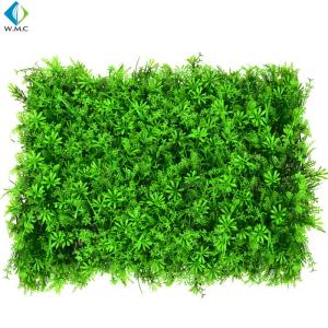 Outdoor Decoration Artificial Boxwood Grass , Topiary Artificial Moss Wall