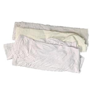 China 25Cm 95% Cotton 10kg/Bale Reclaimed Cotton T Shirt Rags on sale