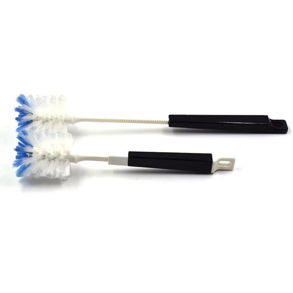 Buy Travel Baby Bottle Cleaning Brush , Flexible Long Bottle Washing Brush at wholesale prices