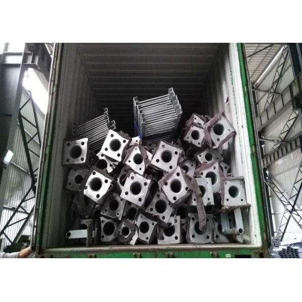 3 / 4 Leg Metal Antenna Tower , High Speed 150 Meters Digital Antenna Towers