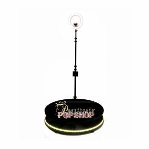 Wireless 360 Rotating Photo Booth Remote Control Adjustable with LED light