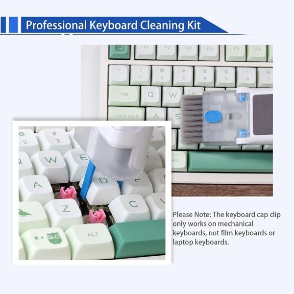 8 In 1 Mechanical Laptop Keyboard Cleaning Brush Ergonomic Design Personalised