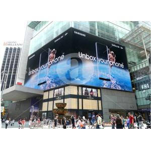 Quality Iron Waterproof Cabinet Outdoor LED Digital Signage 1.6mm Thickness PCB PH6 1/8 Scan for sale