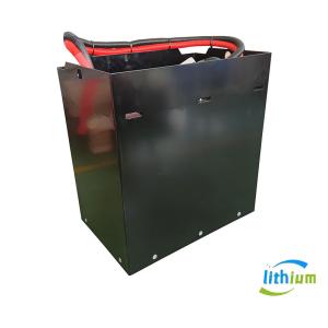 Black Heavy Duty 500 Cycles Lorry Battery For CBD15AMC1-I Forklift