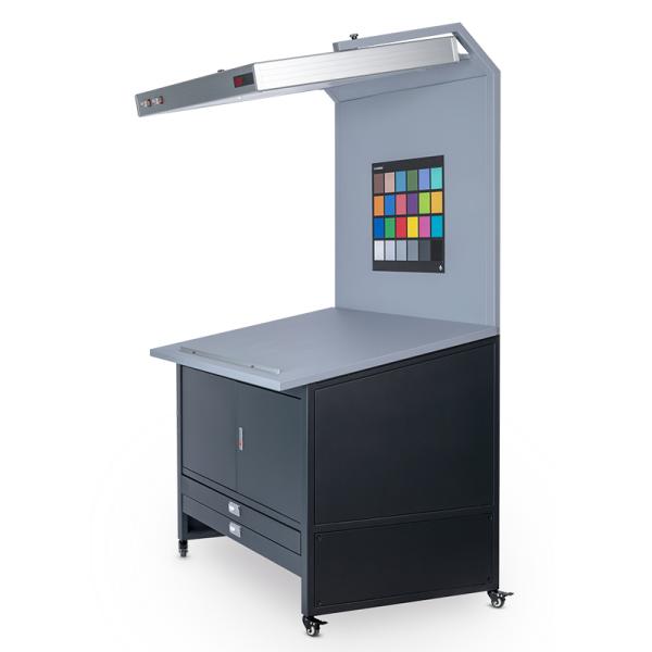 Printing Industry Large Color Matching Light Box Aluminium Alloy CC120-E With Drawer
