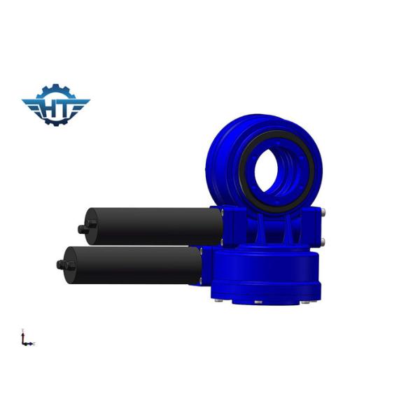 Buy IP66 Multi-tooth Solar Tracker Slew Drive, Dual Axis Slew Drive With Stepper Motor For PV Solar at wholesale prices