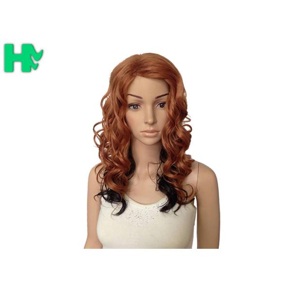 Buy Loose Curly Long Synthetic Wigs Japanese Kanekalon Fiber Wigs at wholesale prices