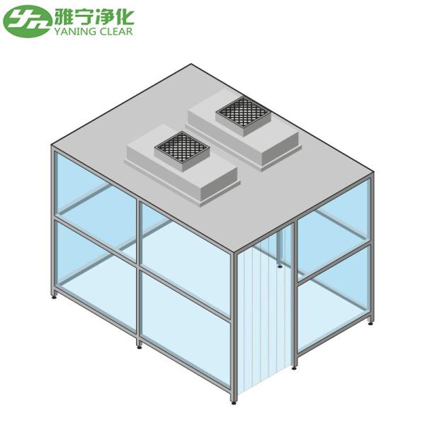 Buy Unit Standard Dust Free Ffu Clean Room Modular Quickly Installation at wholesale prices