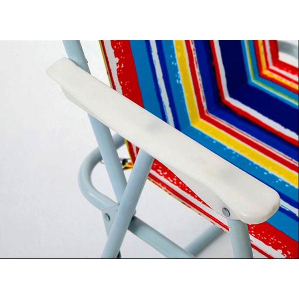 Outdoor Portable Fishing Chair Ultralight Aluminium High Seat Beach Chair for Picnics