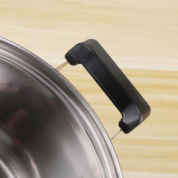 High Quality 5pcs Non Stick Stock Pot Stainless Steel 410 Cookware Cooking Set