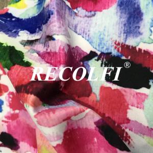 170GSM Activewear Stable Knit Fabric Embossed Printing Cylinder Pattern