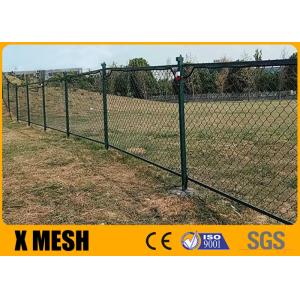 6Ft 8Ft 15m Diamond Mesh Farm Chain Link Fence Hot Dip Galvanized Zinc Coated