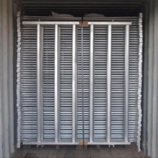 8ft 9.5ft 10ft Metal Livestock Fence Panels Square Tube Cattle Yard Panels