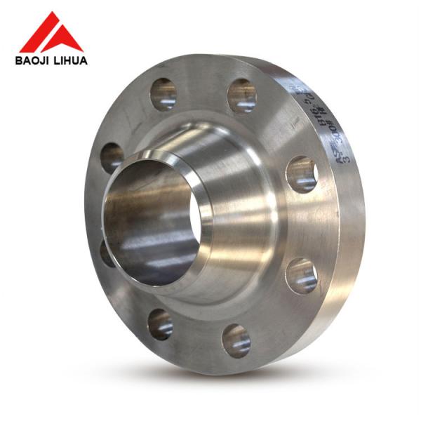 Buy High Pressure Polished RF Titanium Weld Neck Flange 2" 4" 6" 8" at wholesale prices