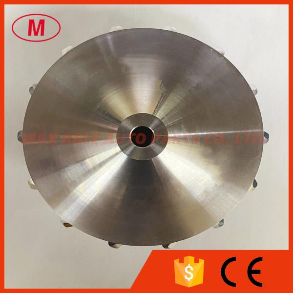 S400 76.00/107.00mm 7+7 blades turbo milling/Aluminum 2618/billet compressor wheel