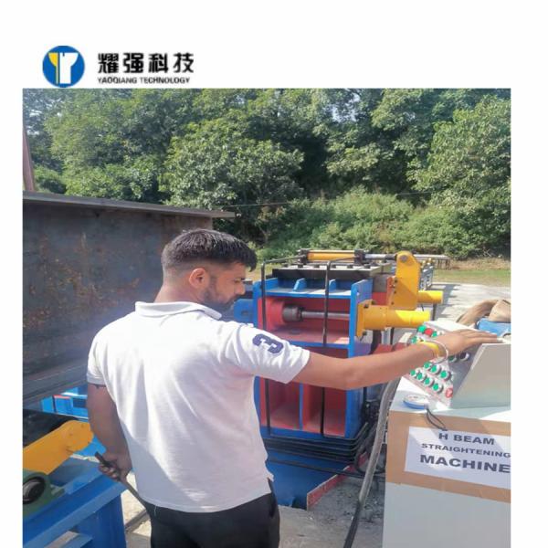 Straightener Steel Structure Straightening Machine Q235 Q345 Beam Flange Hydraulic