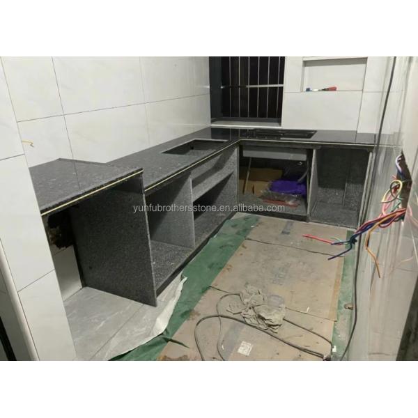 Modern Blue Granite Stone Slabs Prices for Natural Blue Pearl Countertop Renovation