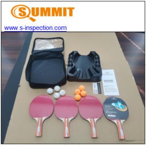 Ping Pong Sets Pre Shipment Inspection Services For Quantity Check