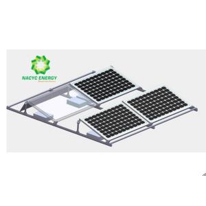 Quality Penetration Prohibited Ballasted Solar Mounting Systems / Solar Racking System for sale