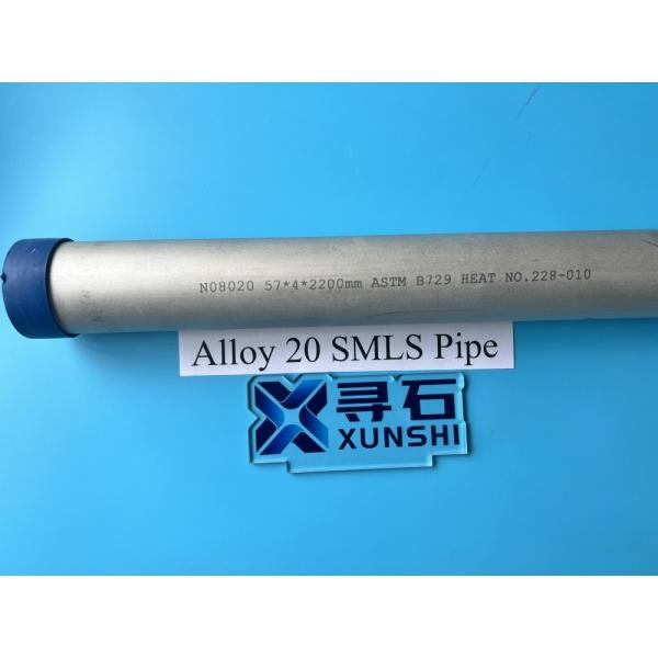 Alloy 20 N08020 Seamless Pipe with excellent corrosion resistance Small MOQ fast