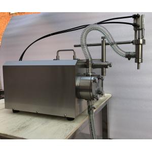 10 To 20BPM Tabletop Liquid Filling Machine With Hopper