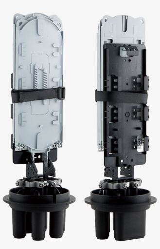 Buy 96 Cables Fiber Optic Splice Closure , 490x140mm heat shrink enclosure at wholesale prices