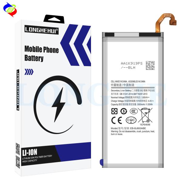 Buy 3000mAh Battery for Samsung A6 J6 J8 J8-2018 A6 2018 J6 2018 J600 A600 J810 EB-BJ800ABE at wholesale prices