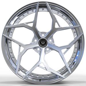 8.5Jx21 2PC Aluminum Alloy Rims Wheels ET25 10Jx21 ET41 For BMW 730 740 750 M760