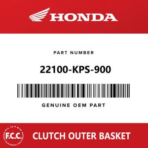 22100-KPS-900 Motorcycle Clutch Outer Comp Basket For Honda CRF230F, CRF230